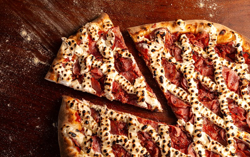 Parlor mod pizza specialty meat lovers pie